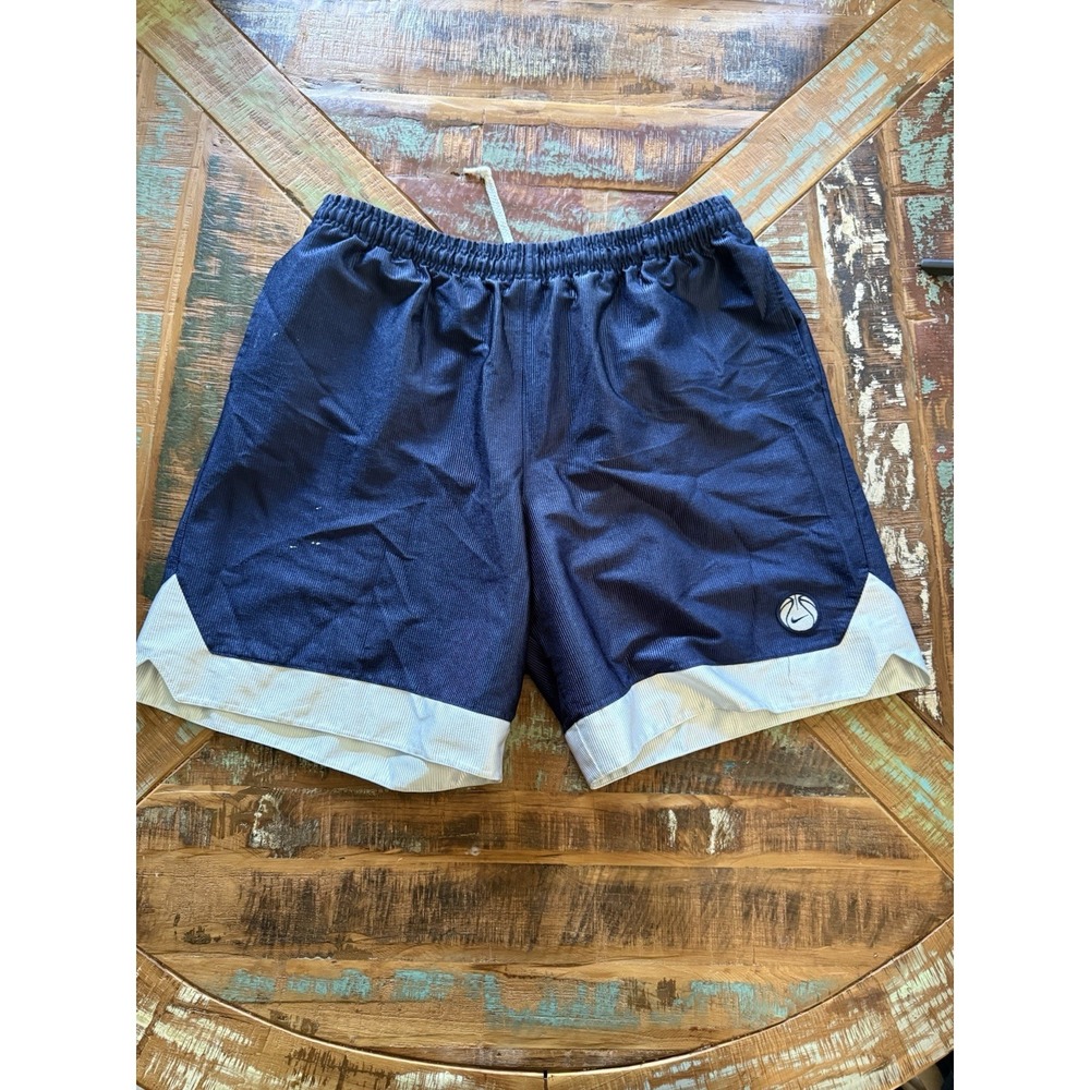 Men's Nike Basketball Vintage Blue Shorts Size XXL